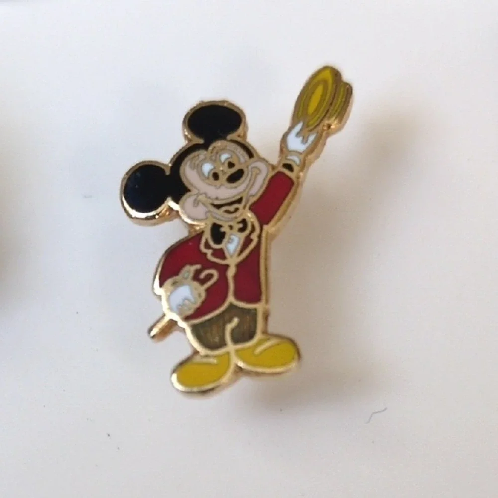 Vtg Patroitic American Flag USA‎ Olympic Team & Disney Lapel Pins Lot - Set of 5